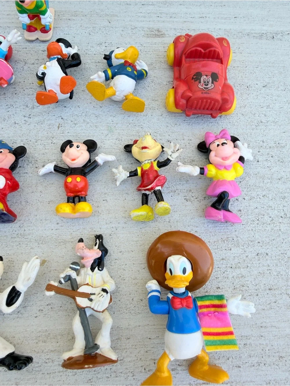 Vintage Disney Mini Character Figure Collection